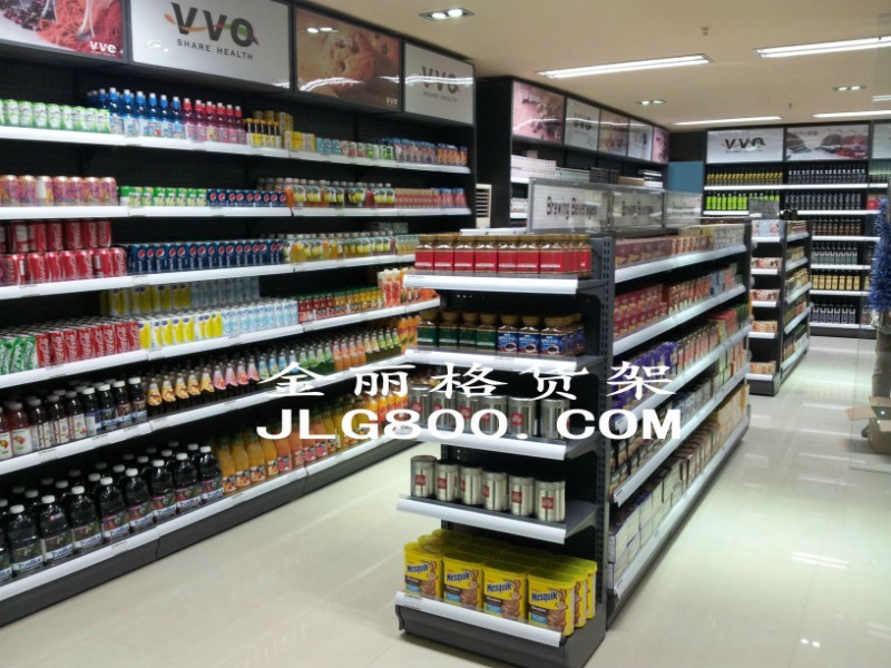 VVO生活超市货架